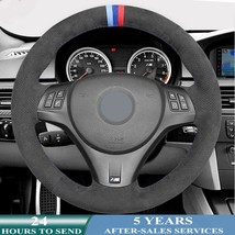 Steering Wheel Cover for Bmw M3 E90 E91 E92 E93 E87 E81 E82 E88 X1 E84 M... - £32.32 GBP+