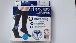 Truform Leg Health Unisex Medical Compression Socks Firm Medium Beige 20-30* - £9.49 GBP
