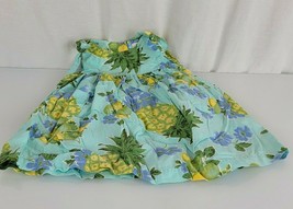 Baby Gap Tropical Tiki Dress Pineapple Lemon Lime Baby Girl Summer 12-18... - $34.65