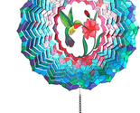 Wind Spinners Hanging, 12 Inches 3D Kinetic Hummingbird Wind Spinner for... - $35.96