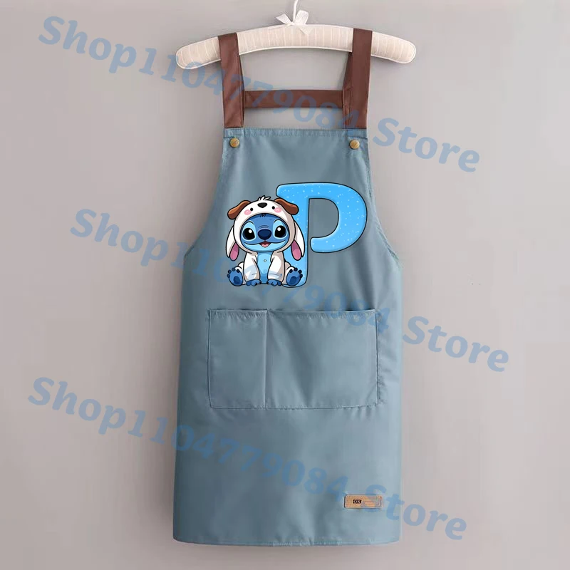 Disney Stitch Kitchen Waterproof Oil Resistant Apron Men Women Fashion -... - $6.10