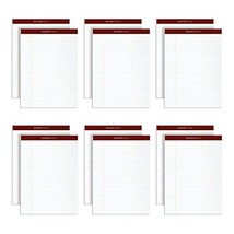 TOPS Docket Gold Writing Pads, 8-1/2 x 11-3/4, Legal Rule, White Paper, ... - £59.01 GBP