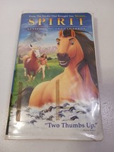 DreamWorks Spirit Stallion Of The Cimarron VHS Tape - £2.36 GBP