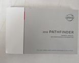 2018 Nissan Pathfinder Owners Manual Guide Book [Paperback] Nissan - $111.72