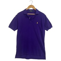 Polo Ralph Lauren Polo Shirt Mens Small Purple Classic Fit Pony Logo Preppy - $18.80