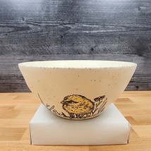 Chickadee Spring Serving Bowl Embossed Decorative by Blue Sky 7in (17cm) - £15.17 GBP