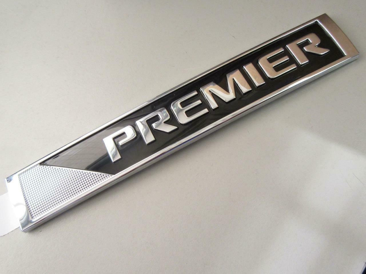 Primary image for OEM 2017-18 Chevy Traverse Equinox Premier Sign Emblem Decal Nameplate 23505738