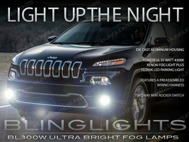 Xenon Halogen Fog Lamps Driving Light Kit + Harness for 2014-2018 Jeep Cherokee - £93.15 GBP