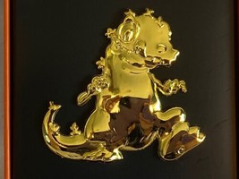 Rugrats Reptar Nickelodeon 30th Anniversary Loot Crate Box Exclusive Gold Pin LE - £14.51 GBP