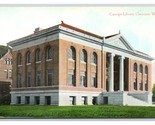 Carnegie Library Building Cheyenne Wyoming WY UNP DB Postcard P20 - £2.37 GBP