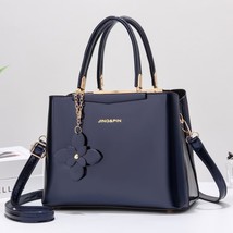   Fashion Shining Leather Tote Bag Large Capacity Shoulder Bag - £33.16 GBP