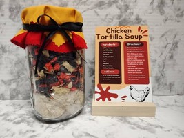 CHICKEN TORTILLA soup mix mason jar meals made to order JarzOnJarz - £19.18 GBP