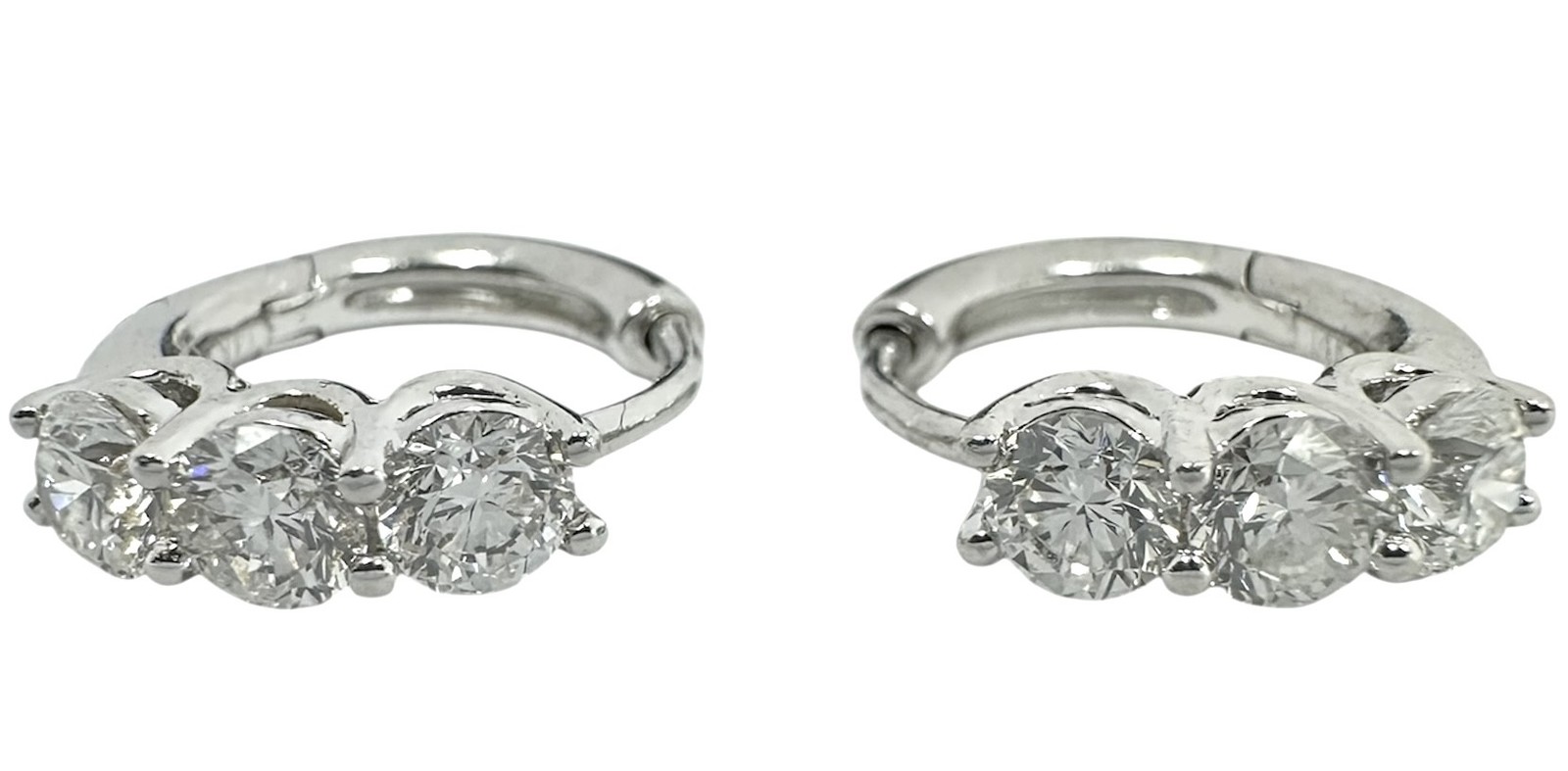 Women&#39;s Earrings 14kt White Gold 477839 - $599.00