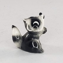 Hagen Renaker Raccoon Baby Nose Up Black Miniature Figurine Older Version - £22.17 GBP