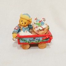 Cherished Teddies Tony First Class Delivery 1996 Enesco Hillman 219487  2" Train - $27.99