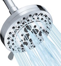 Aiscsc 8 Spray Modes Shower Head, 5 Inch High Pressure Shower Heads with 62 - £7.02 GBP