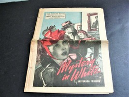Akron Beacon Journal-The Sunday Complete Novel- January 7, 1940 Newspaper. - £12.08 GBP
