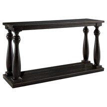 Signature Design by Ashley Mallacar Rustic Cottage Rectangular Sofa Table with F - £338.47 GBP