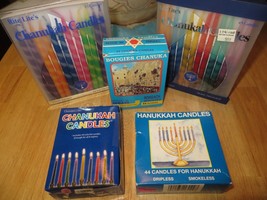 Assortment of Hanukkah Candles - 5 Boxes - $21.77