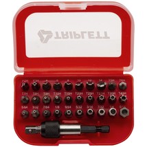 Security Bit Kit 32-Piece Kit With 30 Industrial-Grade Bits For Tamper P... - £21.08 GBP