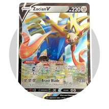 Sword and Shield Pokemon Card: Zacian V SWSH018 - £7.86 GBP