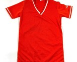 Neu Vintage Rawlings T-Shirt HERREN S Orange V Hals Baumwollmischung Mad... - $9.49