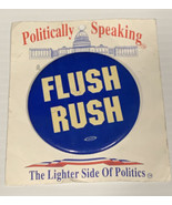 Flush Rush Political Button KG Election Campaign Novelty Politically Spe... - $169.35 MXN