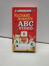 Richard Scarry Best ABC Video Ever VHS Tape 1989 Former Library - £4.63 GBP