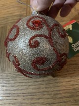 Elegance Christmas Ornament Traditional Ball - £9.25 GBP