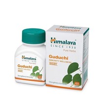 Himalaya Pure Herbs Guduchi Strengthens Immunity Wellness, Giloy, 60 Count - £11.07 GBP