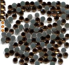 Rhinestones 16ss 4mm  GOLDEN PEACH  Hot Fix     2 Gross  288 Pieces - $9.19 CAD