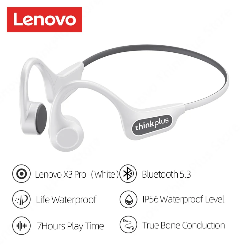  Bone Conduction Earphones X3 X4 X5 X3 Pro Bluetooth Hifi Ear-hook Wireless Head - £30.68 GBP