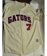 Vintage Starter Florida Gators Baseball Jersey White Size 44 SEC #7 Lope... - €111,75 EUR