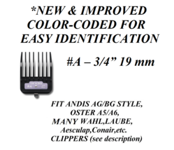 Andis 3/4&quot;Premium Metal Clip Blade Guide Attachment Comb*Fit Agc,Smc,Agr Clipper - £7.81 GBP