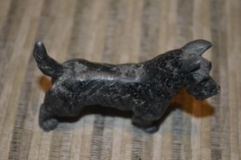 Vintage Cast Iron Figurine of Fox Terrier - $9.99