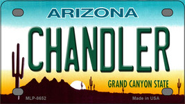 Chandler Arizona Novelty Mini Metal License Plate Tag - £11.81 GBP