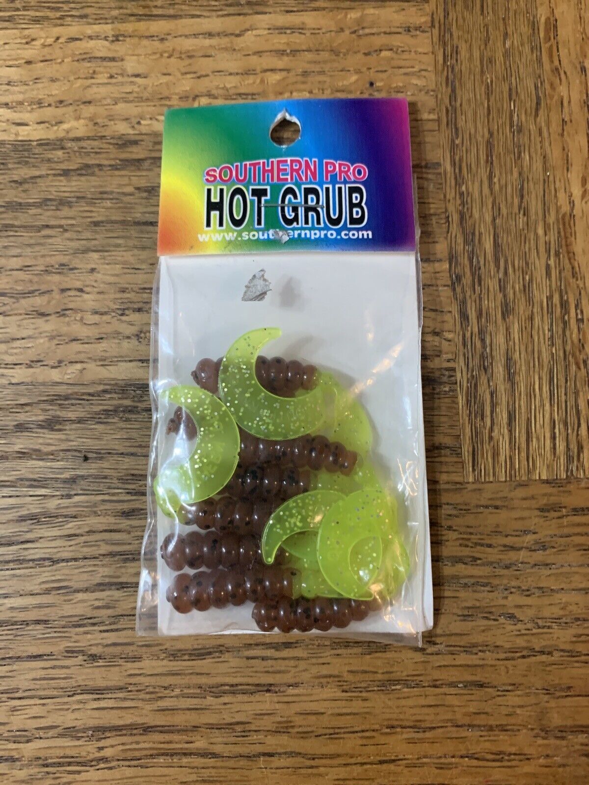 Southern Pro Bait Hot Grub Pumpkin Shad - $7.80