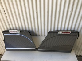 Black Pearl 4&quot; Extended Hard Bags for Harley Road King Street Glide FLHT - $494.01