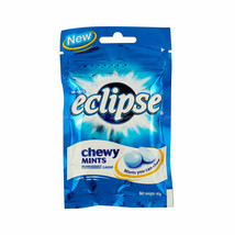 Eclipse Wrigley Chewy Mints Refresh Pepermint Spearmint Flavor 2 Packs x 45g - £19.16 GBP