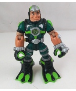 2001 Mattel Rescue Heroes Gill Gripper Trainer Scuba Diver 6&quot; Action Figure - $8.10 CAD