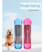 Pets go out with portable dog food water cups, boxes with cat poop shove... - $39.49
