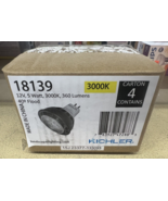 4 Pack Kichler 18139 Landscape Lighting LED MR16 5W 40° Flood 3000K Clea... - $39.99