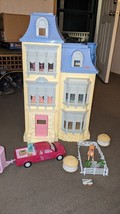 Fisher Price Loving Family Sweet Sounds Victorian Mansion Dollhouse 2002 - £257.32 GBP