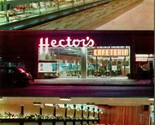 Hector&#39;s Restaurant Multi View New York City NY NYC UNP Chrome Postcard B11 - £5.41 GBP