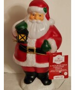 Santa Tabletop Blow Mold 11 Inch Battery Operated - Holiday Time - $24.99