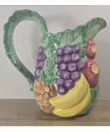 Vintage RARE Fitz &amp; Floyd Large Fruit Pitcher 1988 1 3/4 QT - $456.65 MXN