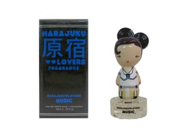 Harajuku Lovers Music Gwen Stefani 10 ml Eau De Toilette Spray Women New in Box - £19.20 GBP