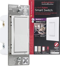 White And Light Almond Enbrighten Zigbee Smart Light Switch,, And Eero Pro 6. - £44.04 GBP