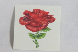 Temporary Tattoo (New) Rose With Spider - £3.55 GBP
