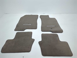 New OEM genuine Mopar Floor Mats 2009-2012 Dodge Caliber Brown 1MF761K5AB carpet - $74.25